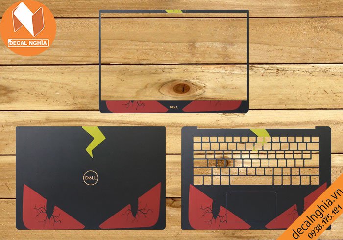Chi tiết chất liệu Skin dán laptop Dell Vostro 14 5490
