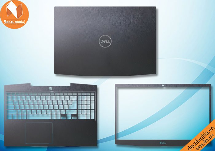 Chi tiết gói decal dán laptop Dell G3 3590