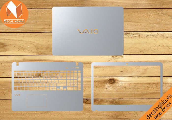 Chi tiết chất liệu Aluminum dán laptop Sony Vaio SVF