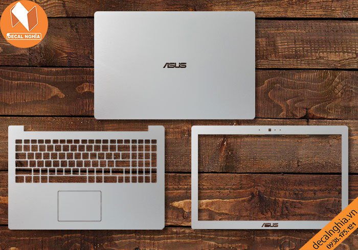 Chi tiết chất liệu Aluminum dán laptop Asus Zenbook UX534