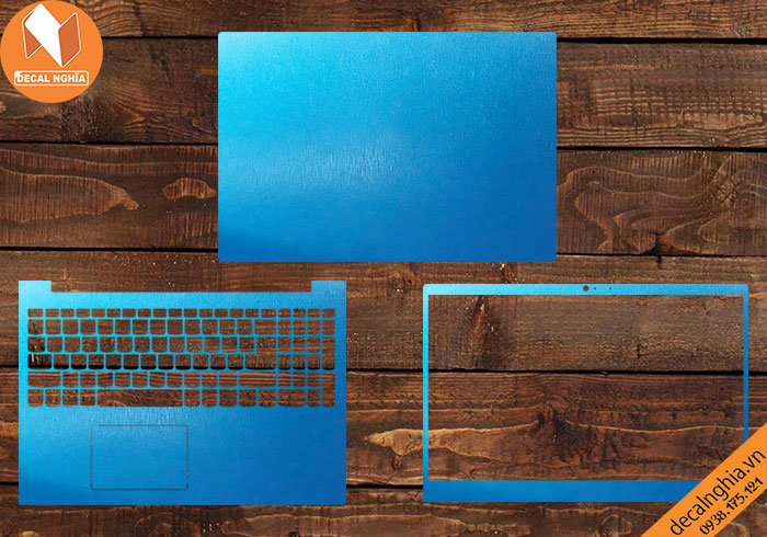 Chi tiết chất liệu Aluminum dán laptop Lenovo Ideapad