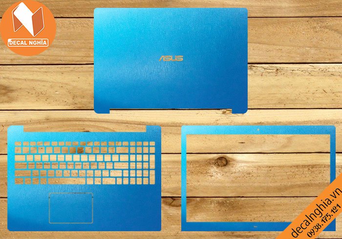 Chi tiết chất liệu Aluminum dán laptop Asus TP550