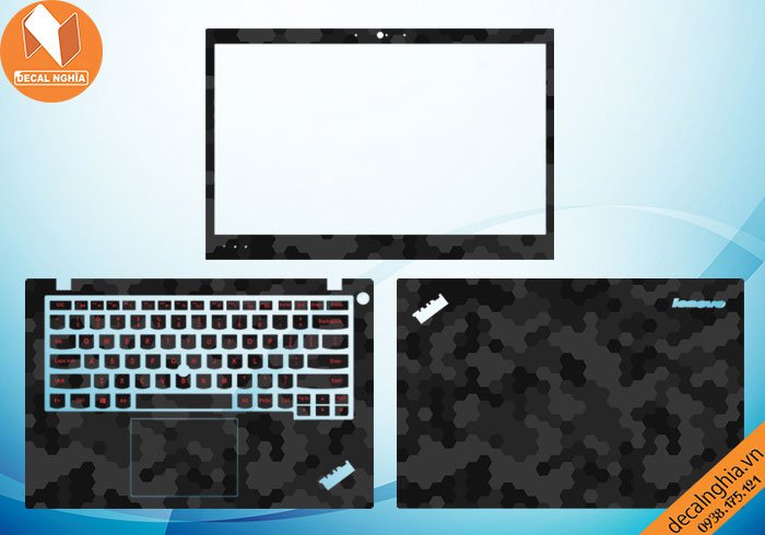 Chi tiết chất liệu Aluminum skin dán laptop Lenovo Thinkpad T440