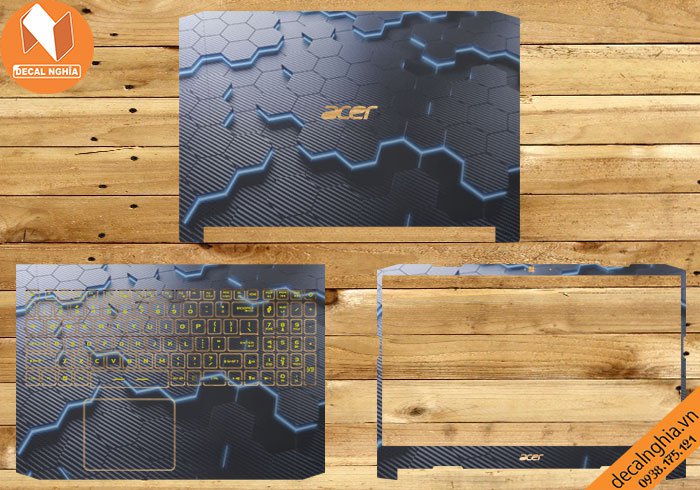 Chi tiết gói dán skin laptop Acer Nitro 5 AN515