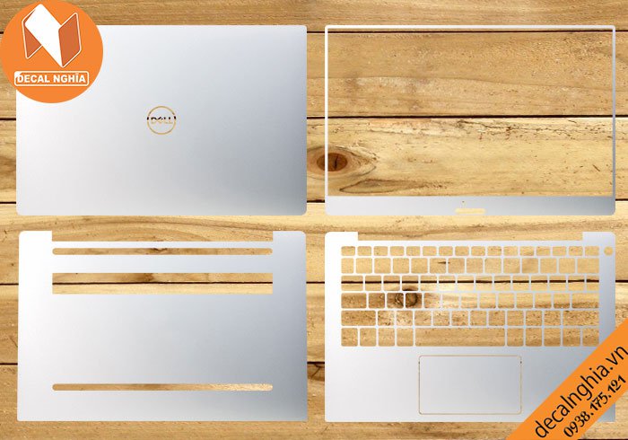 Chi tiết chất liệu Aluminum dán laptop Dell XPS 13 9390