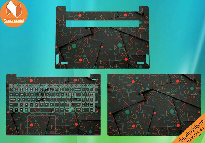Chi tiết chất liệu Skin dán laptop Lenovo Ideapad S340