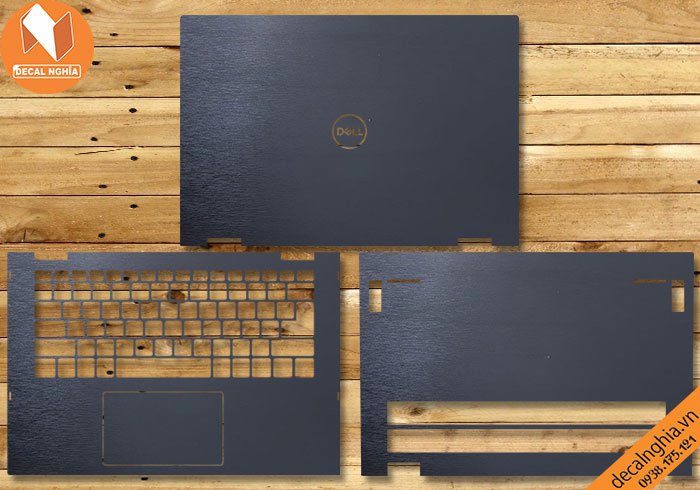 Chi tiết chất liệu Aluminum dán laptop Dell Inspiron 14 5406