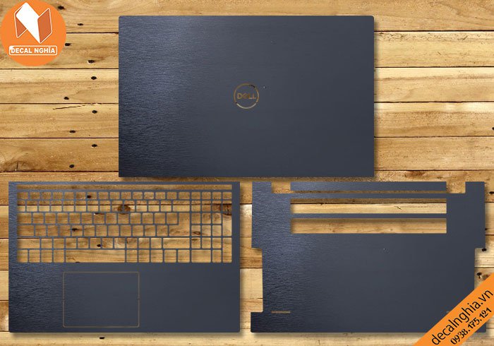 Chi tiết chất liệu Aluminum dán laptop Dell Inspiron 15 7501