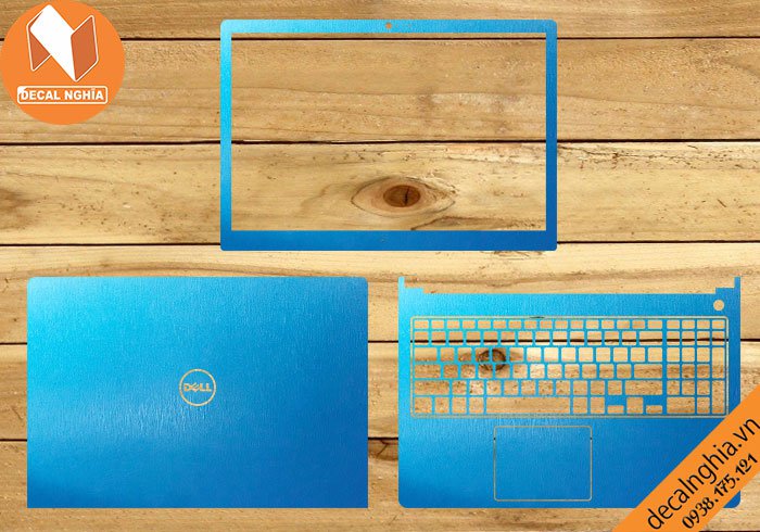 Chi tiết chất liệu Aluminum dán laptop Dell Inspiron 15 5559
