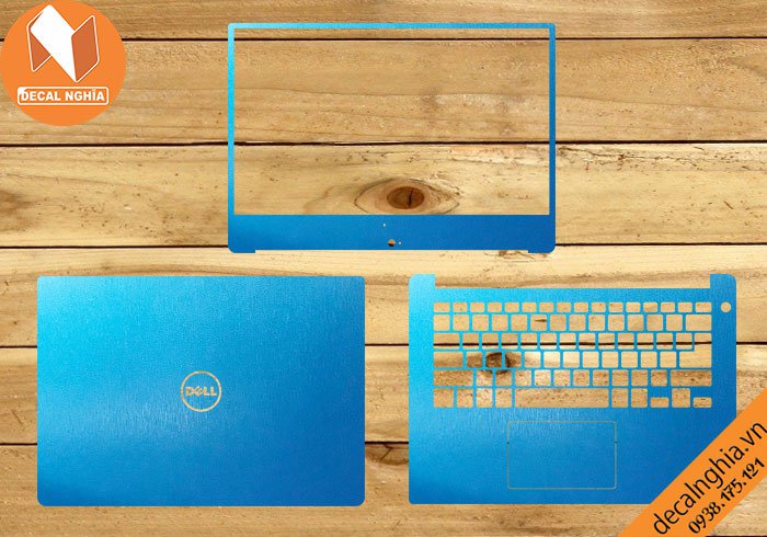 Chi tiết chất liệu Aluminum dán laptop Dell Inspiron 14 7460