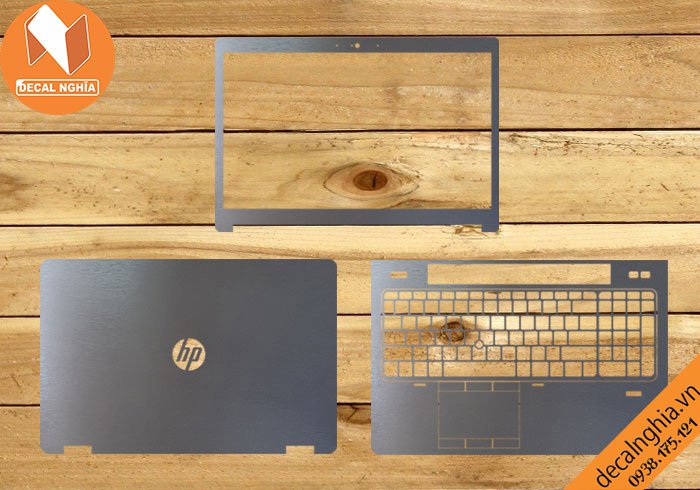 Chi tiết chất liệu Aluminum dán laptop HP ZBook 15