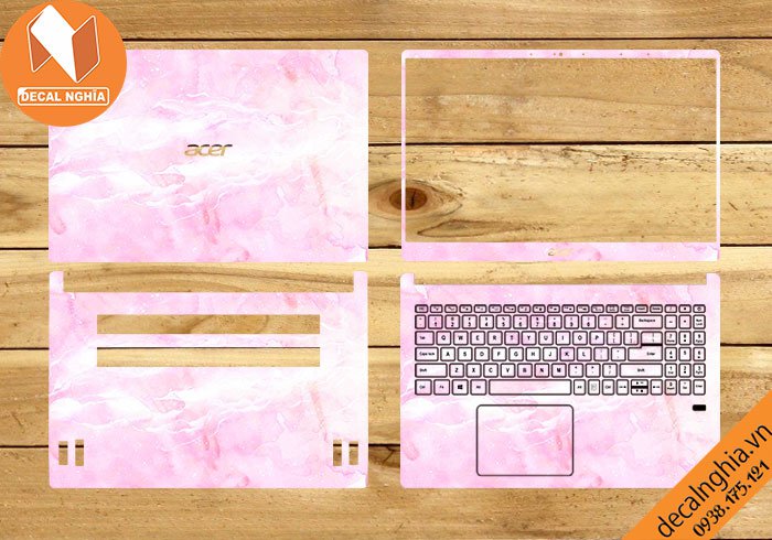 Chi tiết chất liệu Skin dán laptop Acer Swift 3 SF315