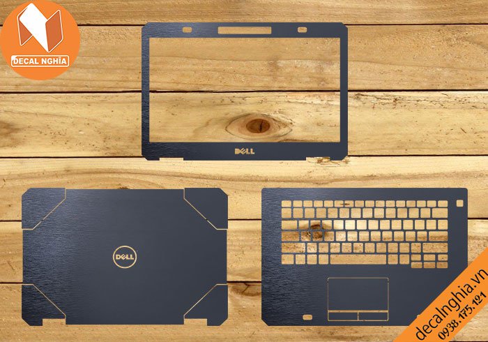 Chi tiết chất liệu Aluminum dán laptop Dell Latitude 5404 Rugged