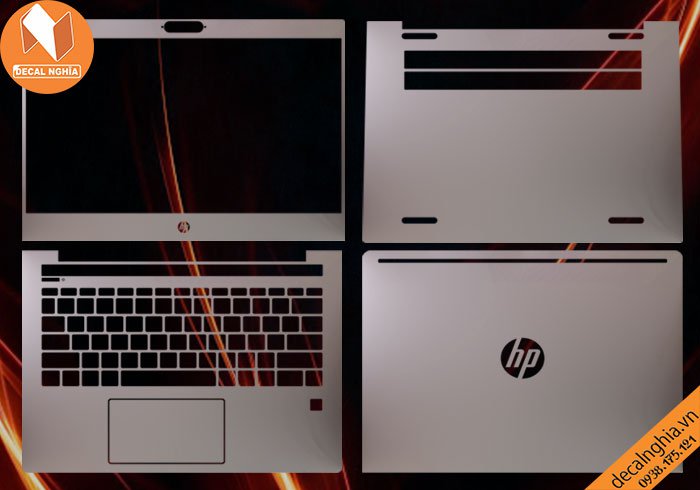 Chi tiết chất liệu Skin dán laptop HP Probook 430