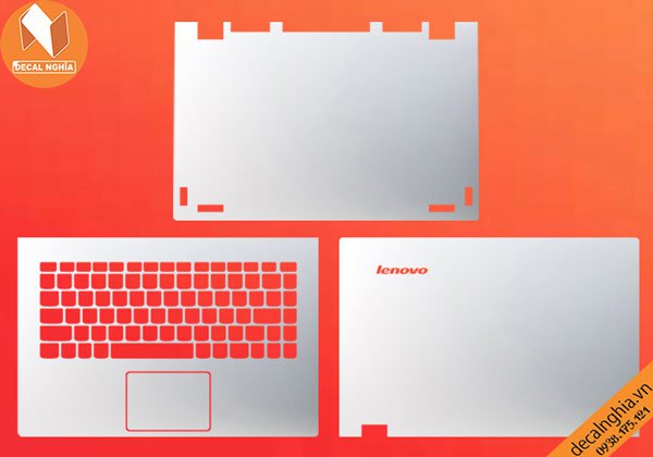 Chi tiết chất liệu Aluminum dán laptop Lenovo Yoga 2