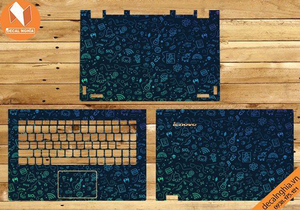 Chi tiết chất liệu Skin dán laptop Lenovo Yoga 2