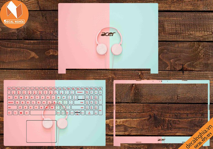 Chi tiết chất liệu Skin dán laptop Acer Aspire 7 A715